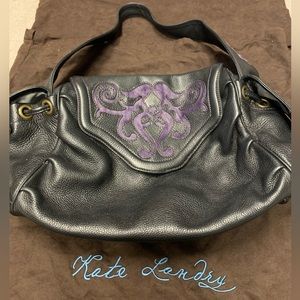 Kate Landry punk leather bag